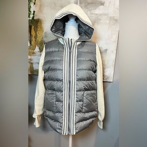 NWOT Et Satin Puffer Coat